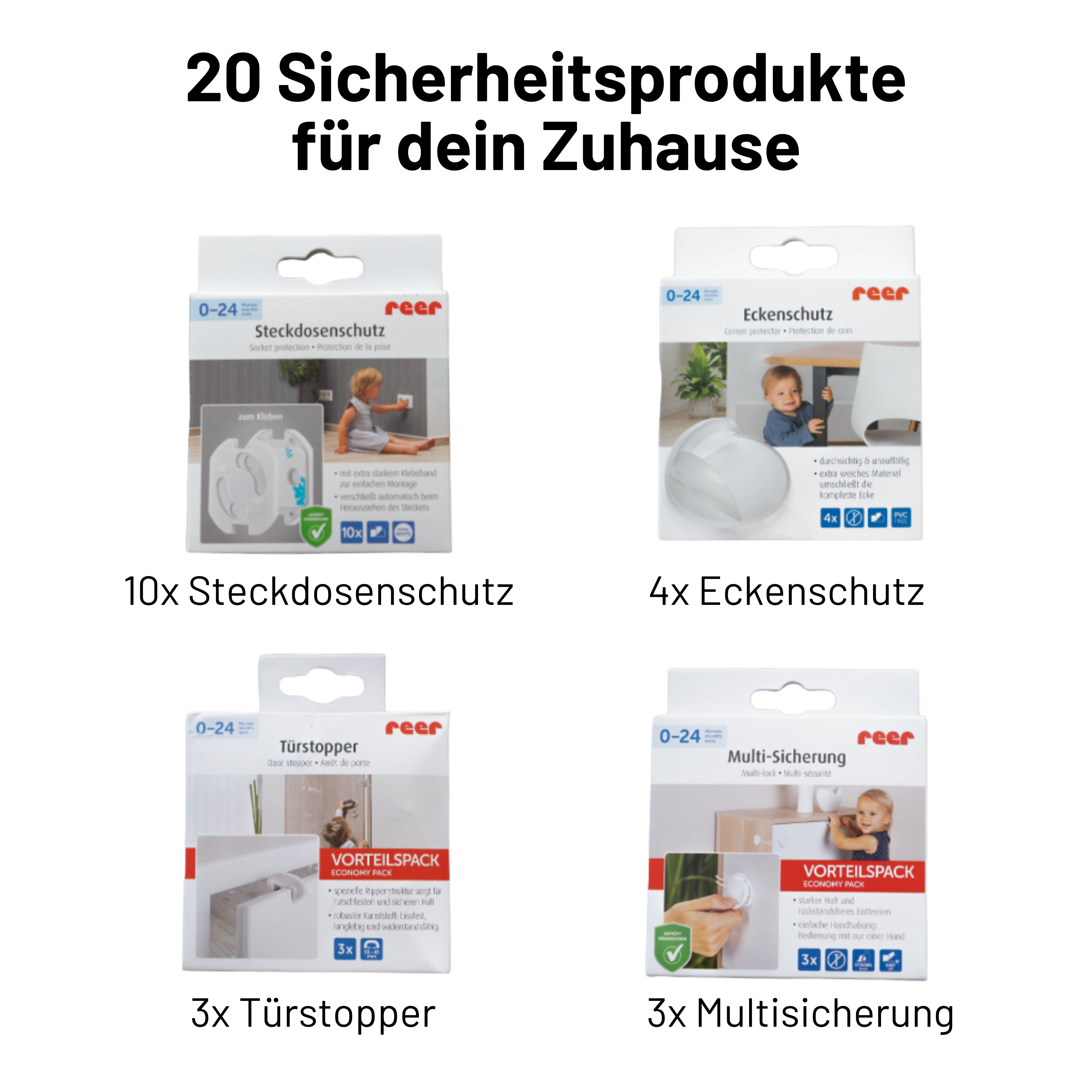 SAFEPLACE - Dein Kindersicherheits-Set für Zuhause